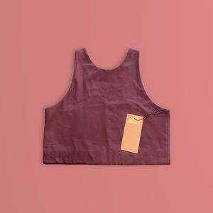 Girlfriend Dylan Tank Bra in Plum XL
